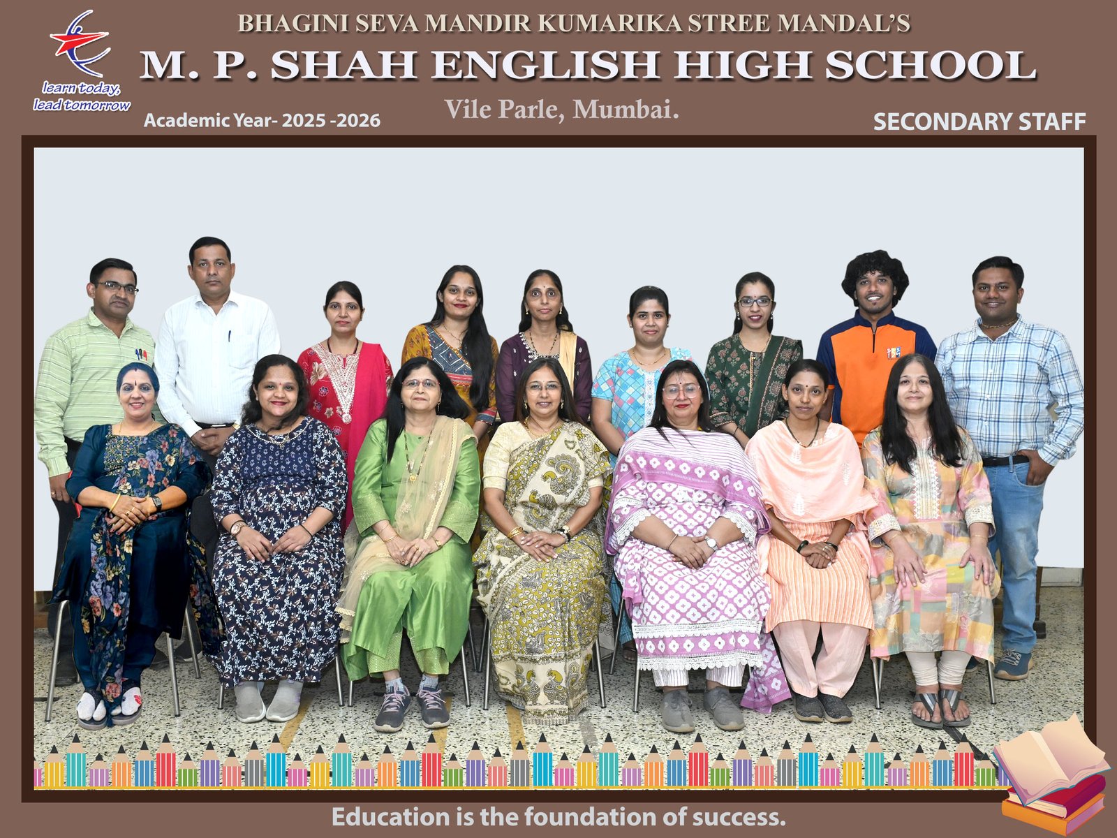 Secondary Staff Photo